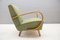 Armchairs in Green by Jindřich Halabala for UP Závody, 1930s, Set of 2, Image 5