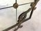 Large Vintage Italian Brass Floor-Standing Mirror 4