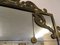 Large Vintage Italian Brass Floor-Standing Mirror, Image 2