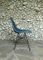 Vintage Blue-Grey Eiffel Base Side Chair by Charles & Ray Eames for Herman Miller 3