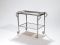 Mirrored Steel Trolley by Jacques Adnet, 1930s 4