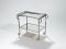 Mirrored Steel Trolley by Jacques Adnet, 1930s 5