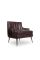 Plum Armchair from BDV Paris Design furnitures, Image 1
