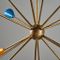 Mid-Century Colorful Sputnik Chandelier, 1960s 3