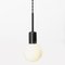 Black Minimalist Modern Oxidized Steel Potence Wall Lamp from Balance Lamp, Image 3