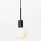 Minimalistische schwarze Mid-Century Potence Wandlampe aus oxidiertem Stahl von Balance Lampe 3