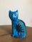 Cat Sculpture by Aldo Londi for Bitossi, 1960s 1
