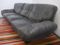 Vintage Grey Leather Sofa 1