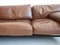Diesis Leather Sofa by Antonio Citterio & Paolo Nava Brown for B&B Italia, 1980s, Image 3