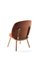 Chaise Basse Naïve en Terracotta par etc.etc. pour Emko 3