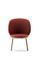 Low Naïve Chair in Red by etc.etc. for Emko 2