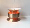 Vintage Swedish Brass Pendant Light by Carl Thore for Granhaga 3