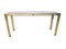 Large Brass Console Table, 1970s, Image 2