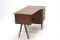 Mid-Century Danish Asymmetrical Teak Desk, 1960s, Image 5