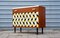 Credenza con motivo geometrico, anni '60, Immagine 8