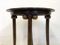 Circular Vintage Oak Side Table 7