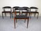 Dining Chairs by Johannes Andersen for Samcon, 1960s, Set of 5, Image 1