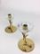 Vintage Brass Candleholders by Gunnar Ander for Ystad-Metall, Set of 2, Image 4