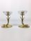 Vintage Brass Candleholders by Gunnar Ander for Ystad-Metall, Set of 2 5
