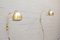 Brass Arch Wall Lamps by GEPO Lampen Amsterdam, 1960s, Set of 2, Image 1