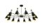 Duke 12 Round Chandelier from BDV Paris Design furnitures 1