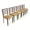 Italian Art Deco Dining Chair, 1940s, Set of 6 1