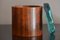 Vintage Circular Lid Box in Wood & Glass by Pietro Chiesa for Fontana Arte, Image 3