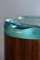 Vintage Circular Lid Box in Wood & Glass by Pietro Chiesa for Fontana Arte 5
