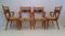 JI-350 Ash Chairs from Jitona, 1960s, Set of 4, Image 2