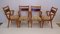 JI-350 Ash Chairs from Jitona, 1960s, Set of 4 1