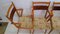 JI-350 Ash Chairs from Jitona, 1960s, Set of 4 3