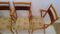 JI-350 Ash Chairs from Jitona, 1960s, Set of 4 4