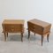 French Nightstands, 1940s, Set of 2 3