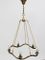 Lámpara de araña austriaca Art Déco, años 30, Imagen 4