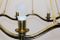 Lámpara de araña austriaca Art Déco, años 30, Imagen 7