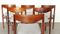 Rosewood Dining Chairs from Lübke, 1960s, Set of 6 5
