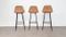 Vintage Bar Stools by Dirk van Sliedregt for Rohe Noordwolde, Set of 3 1