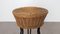 Vintage Rattan & Metal Stool by Rohé Noordwolde 5