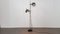 Mid-Century Dutch Chrome Globe Floor Lamp 1