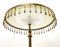 Lámpara de pie modelo 12477 de latón de Angelo Lelli para Arredoluce, años 50, Imagen 4