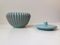 Danish Fluted Pottery Jar by Esben & Lauge for Eslau, 1950s 2