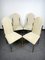 Italian Brass Dining Chairs by Alain Delon for Maison Jansen, 1970s, Set of 4, Image 4
