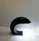Large Space Age Italian Table Lamp in Black Polished Ceramic, 1970s, Image 4