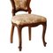 Italian Hand-Carved Walnut Chairs, 1930s, Set of 4 3