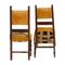 Italienische Vintage Nussholz Stühle, 6er Set 4