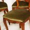 Italian Walnut Chairs, Set of 6, Image 6
