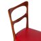 Vintage Esstisch & Stühle aus Mahagoni & Wurzelholz, 7er Set 12