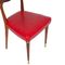 Vintage Esstisch & Stühle aus Mahagoni & Wurzelholz, 7er Set 13