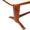 Vintage Mahogany & Burl Mahogany Dining Table & Chairs, Set of 7, Image 6