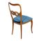 Velvet Sculptural Dining Chairs, 1950s, Set of 6 4